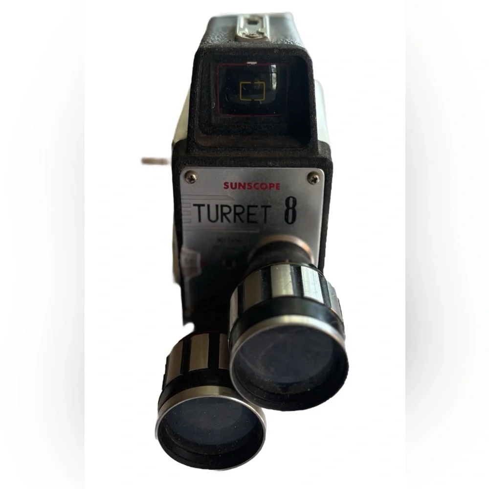 Sunscope‎ Vintage 1960s Turret 8 Movie Camera